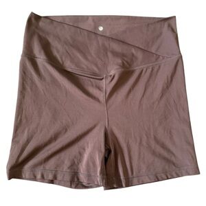 Women's High-Waisted Brown Shorts XXL